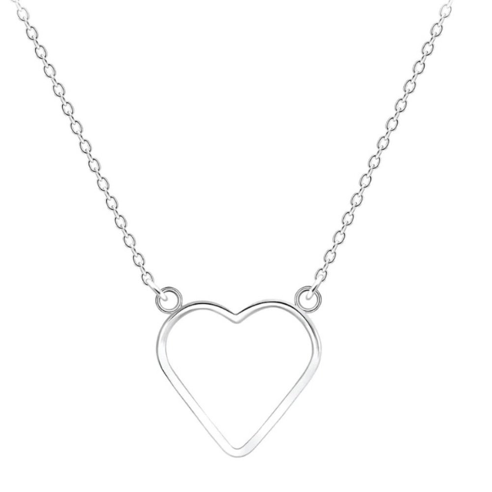 Sterling Silver Heart Necklace
